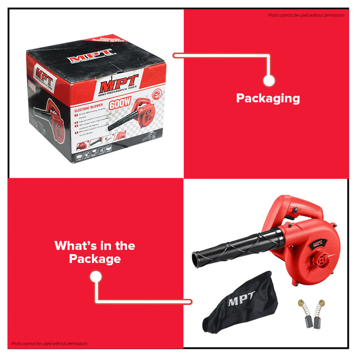 MPT 600W Electric Blower MAB6005V PT • MOST PROFESSIONAL TOOLS •