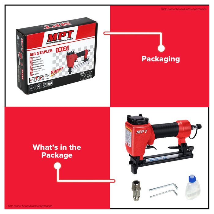 MPT Air Stapler 4-8 bar 70pcs(max) MAS1013J PT • MOST PROFESSIONAL TOOLS •