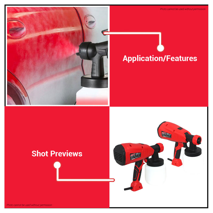 MPT Electric Spray Gun MESG4003 PT • MOST PROFESSIONAL TOOLS •