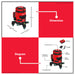 MPT 5-lines Line Laser Level MLL5001G PT • MOST PROFESSIONAL TOOLS •