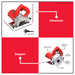 MPT 1240W Marble Cutter 110mm MMC4SBN PT • MOST PROFESSIONAL TOOLS •