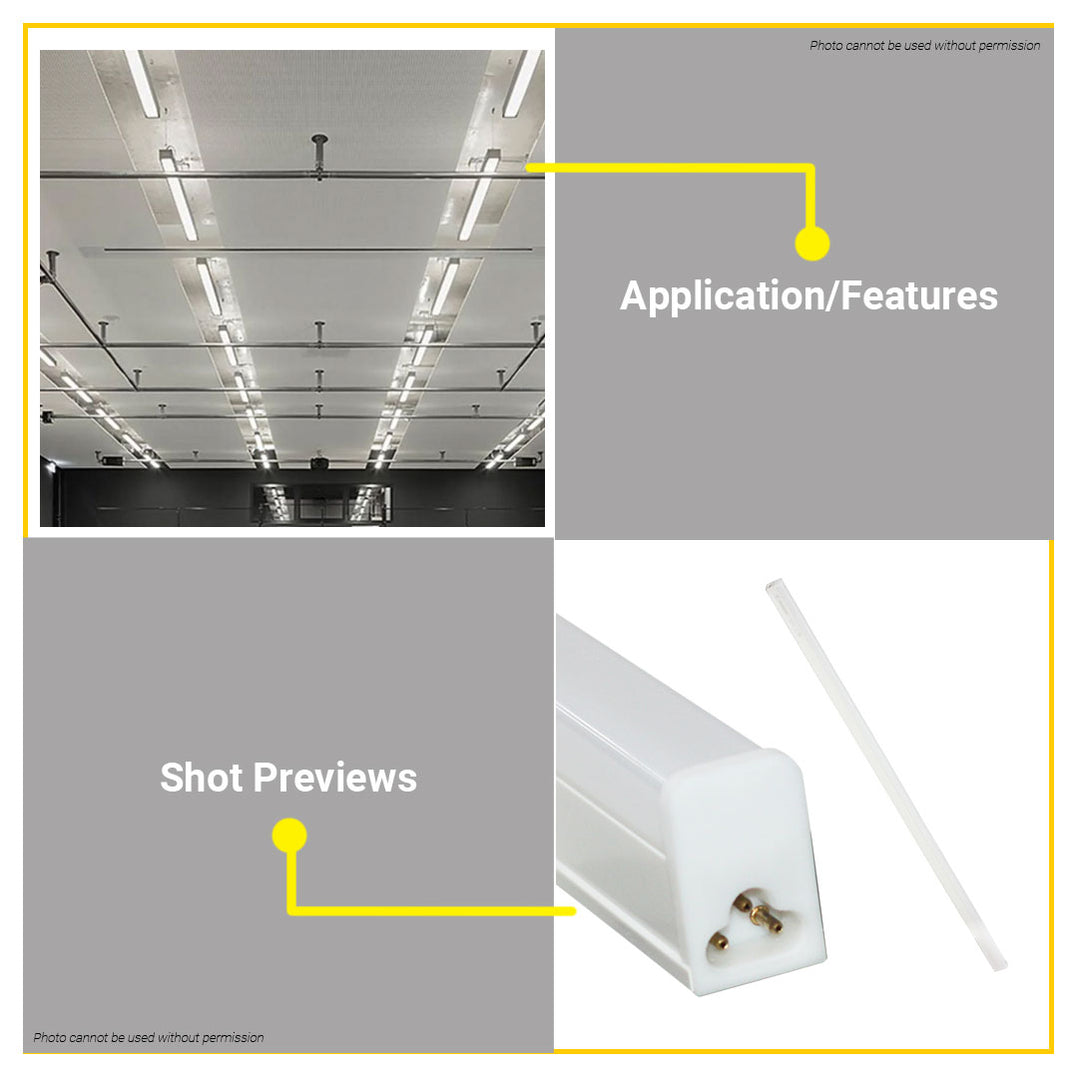 BUILDMATE Powerhouse / Lighthouse Electric LED T5 Batten 16W Daylight ...