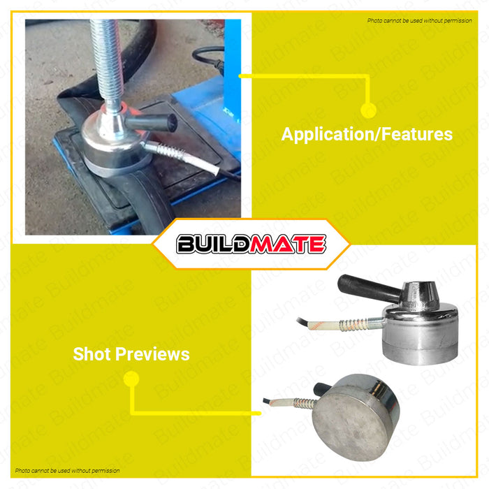 Tube Vulcanizing Plate 8CM 450W Machine Heating Plate Flat Iron Tube Heater Press Fast Heating Aluminum Tube Tire Vulcanizing Machine Rubber Patch Plantsa Pang Vulcanize VPLATE •BUILDMATE•