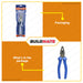 WADFOW Combination Pliers 6" Inch | 7" Inch | 8" Inch [SOLD PER PIECE] Polish & Anti-Rust Oil Hand Tools Multifunction Tools Wire Cutting Pliers Crimping Pliers Pulling and Nails Removing WPL1926 | WPL1927 | WPL1928 •BUILDMATE• WHT