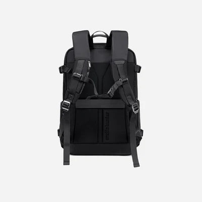 Arctic Hunter B00833 Laptop Backpack 17.3 Inch | Waterproof Nylon | Expandable Travel & Work Bag - Black