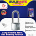 Starwheel Long Shackle Steel Ball Bearing Padlock 30mm / 40mm / 50mm / 60mm