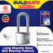 Starwheel Long Shackle Steel Ball Bearing Padlock 30mm / 40mm / 50mm / 60mm