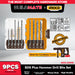 INGCO 9pcs SDS Plus Hammer Drill Bits Set AKDL30906 IHT