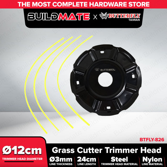 BUTTERFLY Taiwan Grass Cutter Trimmer Head #826