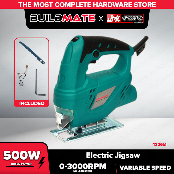 JR KAWASAKI | PROMAN Variable Speed Electric Jigsaw 500W 4326M With 1pc Jigsaw Blade •BUILDMATE•