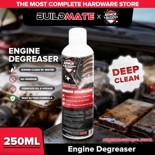 BUILDMATE ARMOR BUDDY Car Care Series Engine Degreaser 250ml | Professional Engine Cleaning & Protection