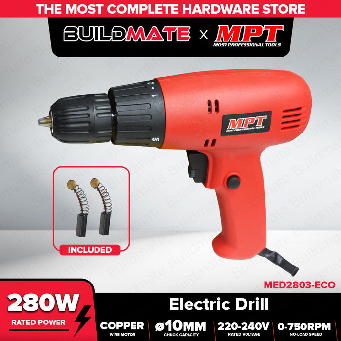 MPT Electric Drill MED2803-ECO PT Power Tools for Drilling • MOST PROFESSIONAL TOOLS •