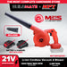 MPT 21V Li-Ion Cordless Vacuum and Blower (BARE TOOLS ONLY) MPCB2101 CL • MOST PROFESSIONAL TOOLS •