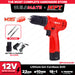 MPT 12V Li-Ion Cordless Drill (1 Battery Included) MPCD1213.B1 CL • MOST PROFESSIONAL TOOLS •
