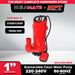 MPT 370W | 750W Submersible Clean Water Pump 60Hz MSCWP3703 | MSCWP7503 • MOST PROFESSIONAL TOOLS •