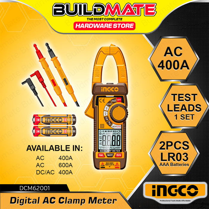 Ingco AC Digital Clamp Meter DCM62001 - IPT
