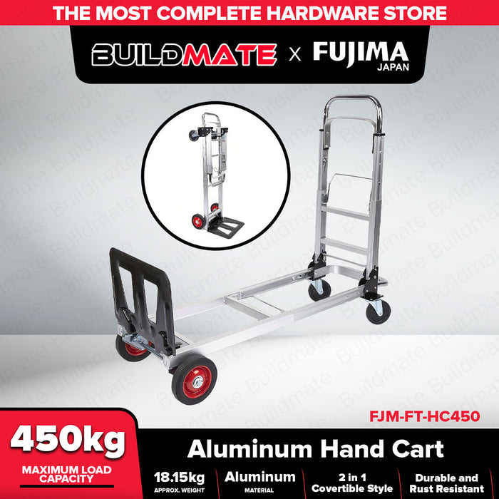 FUJIMA 2 in 1 Aluminum Hand Cart FT-HC450 •BUILDMATE•