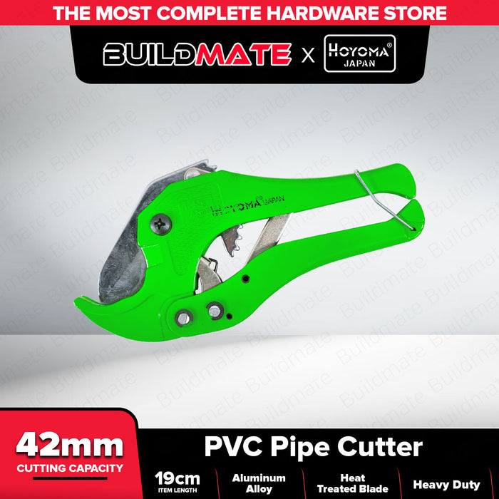 HOYOMA JAPAN MEGA 42mm PVC Plastic Pipe Cutter •BUILDMATE•