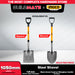 INGCO 105cm Square/Round Steel Shovel With Fiberglass Handle Garden Spade Digging Tool For Soil Grave & Construction Work SOLD PER PIECE - HT2