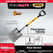 INGCO 105cm Square/Round Steel Shovel With Fiberglass Handle Garden Spade Digging Tool For Soil Grave & Construction Work SOLD PER PIECE - HT2