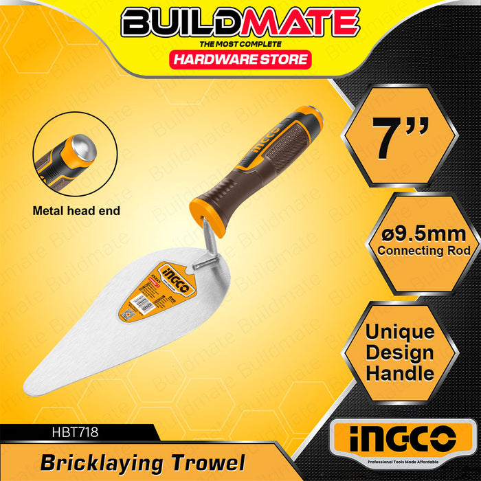 BUILDMATE Ingco Bricklaying Cement Trowel 6"-11" Inch Masonry Brick Layering SOLD PER PIECE -IHT