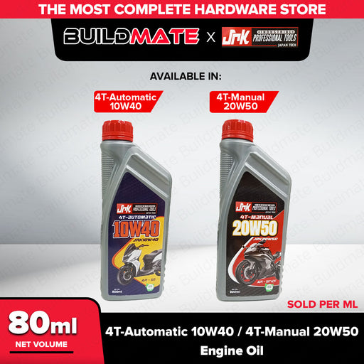 JRK 4T-Automatic | 4T-Manual Engine Oil  20W50 JRK10W40 | JRK20W50