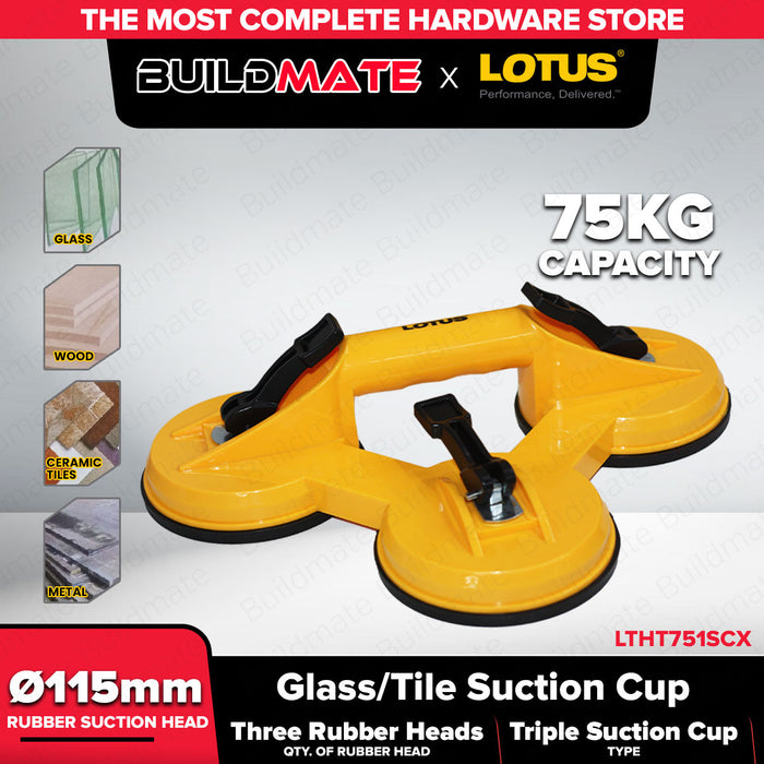 Lotus 25kg - 75kg Glass / Tile Suction Cup LHT
