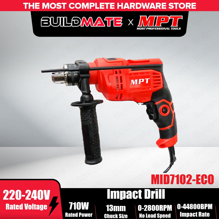 MPT 710W Impact Drill MID7102-ECO PT • MOST PROFESSIONAL TOOLS •