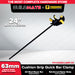 PowerHouse 6” / 8” / 12” / 18” / 24” / 36” Inches Cushion Grip Quick Bar Clamp | PH-CGQBCLAMP - PHHT