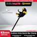 PowerHouse 6” / 8” / 12” / 18” / 24” / 36” Inches Cushion Grip Quick Bar Clamp | PH-CGQBCLAMP - PHHT