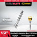 PowerHouse 5" Ratchet Extension Bar 1/2" Drive for Socket Wrench Use PH-RTEXTB12D-5 PHHT