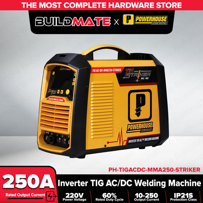 Buildmate x Powerhouse TIG Striker AC/DC Series 250A Inverter Type Welding Machine PHWM