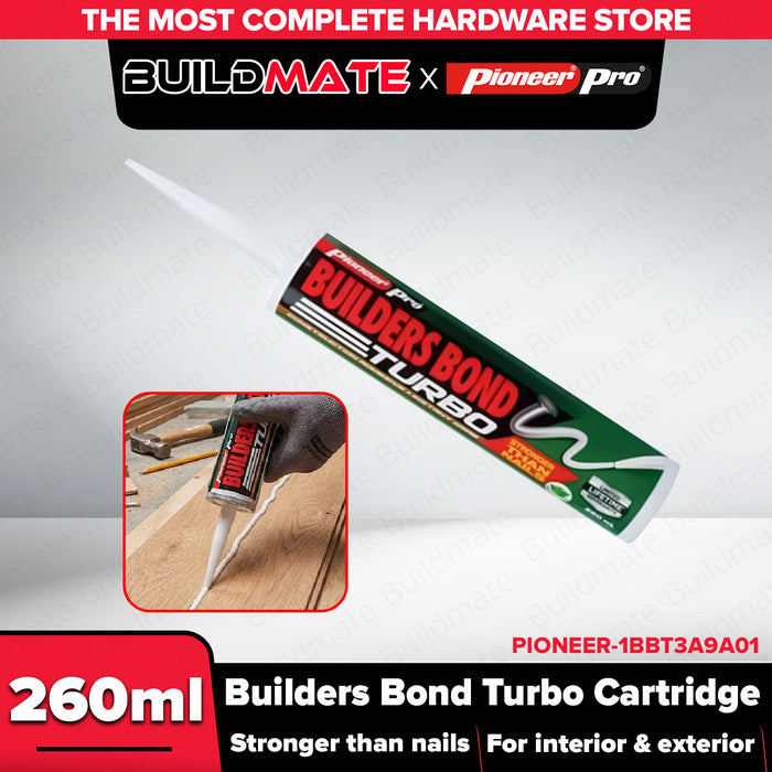 Buildmate x PIONEER 260ML BUILDERS BOND TURBO CARTRIDGE 1BBT3A9A01