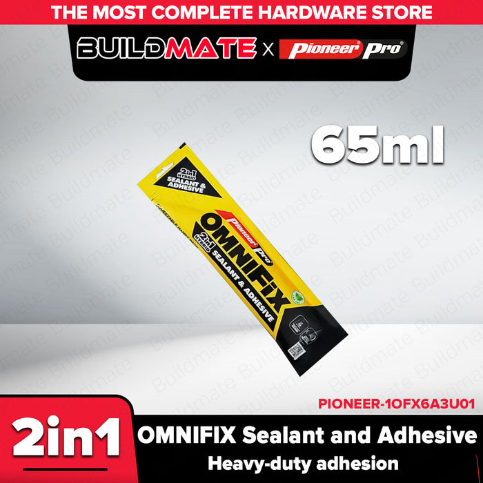 Buildmate x PIONEER OMNIFIX 2-in-1 Hybrid Adhesive Cartridge Sealant 65/185/260ML