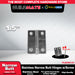 BUILDMATE x POLOLOCK Stainless Steel Narrow Butt Hinges with Screws 1.5” / 2” / 2.5” / 3” / 3.5” – Durable Door & Cabinet Hinge Set