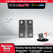 BUILDMATE x POLOLOCK Stainless Steel Narrow Butt Hinges with Screws 1.5” / 2” / 2.5” / 3” / 3.5” – Durable Door & Cabinet Hinge Set