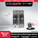 BUILDMATE x POLOLOCK Stainless Steel Narrow Butt Hinges with Screws 1.5” / 2” / 2.5” / 3” / 3.5” – Durable Door & Cabinet Hinge Set