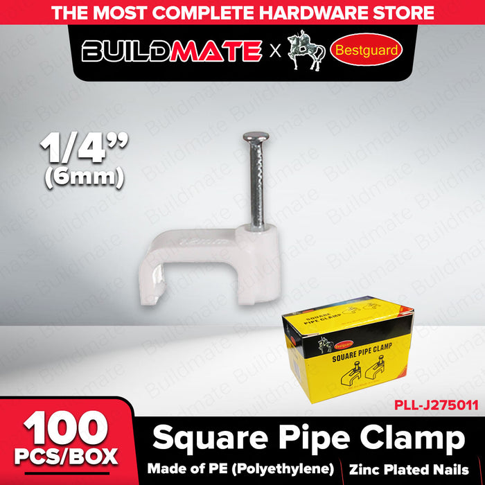 Buildmate x Pololock Square Pipe Clamp 6-8mm 1/4"-5/16" Heavy Duty Metal Fastening J275011/12