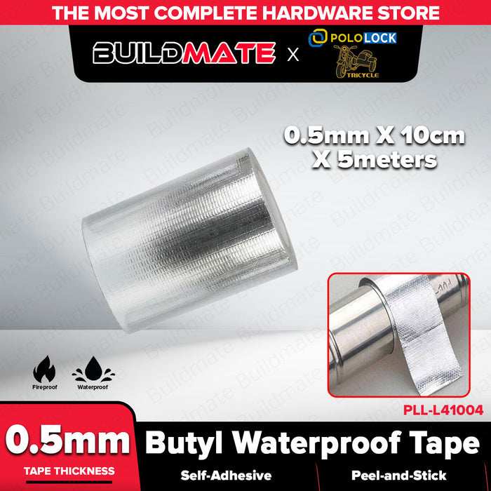 Buildmate x Pololock Tricycle Butyl Waterproof Tape 5-30cm x 3-5M Self-Adhesive L41002-06