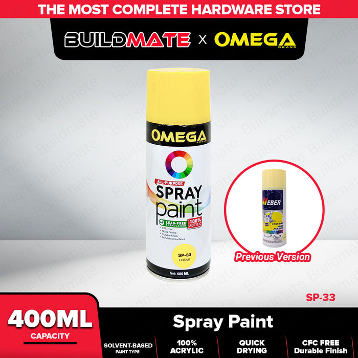 WEBER Auto Spray Paint SP-315 CREAM / GRAIN YELLOW