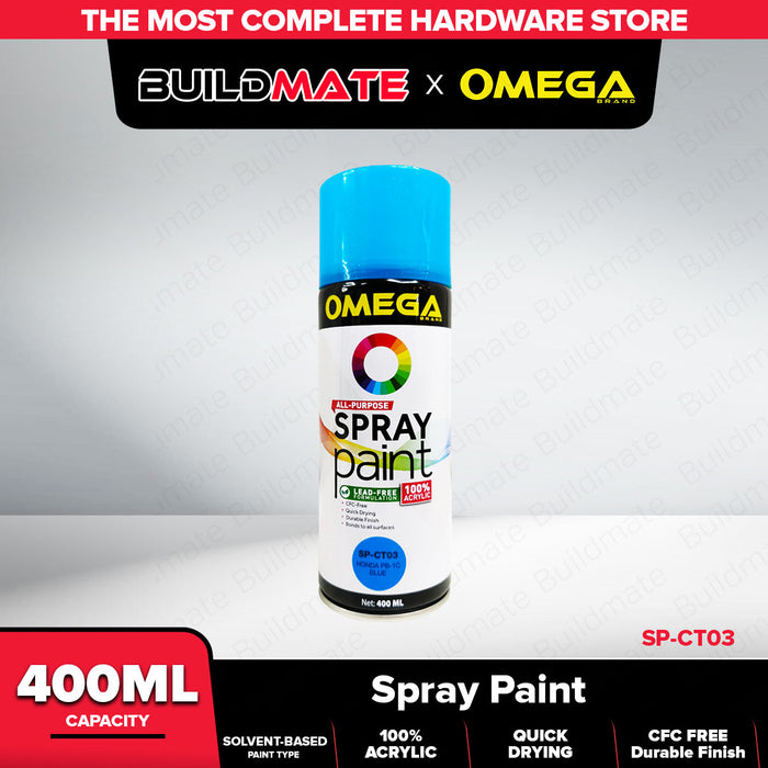 BUILDMATE Weber / Bosny Auto Spray Paint 400ml Fast Drying Pure Acrylic Color Sprayer Paint Automotive Finishes SOLD PER PIECE