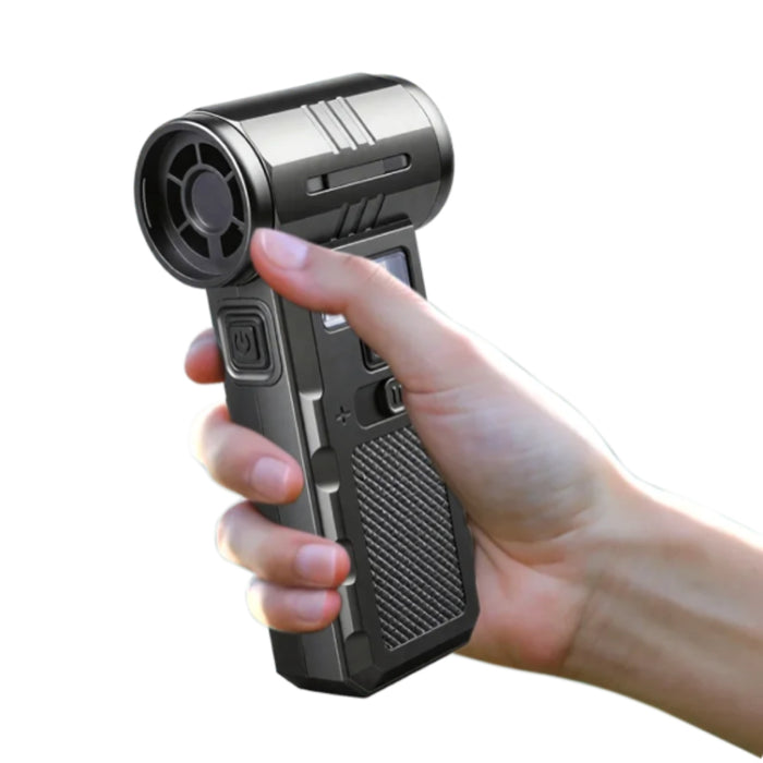 BUILDMATE Mini Turbo Air Blower & Vacuum Cleaner 7.4V 4000mAh LED Light USB Type-C VFAN01