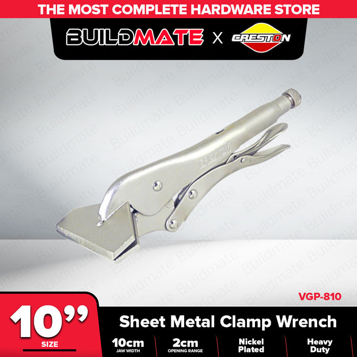 CRESTON 10" Sheet Metal clamp Vise Grip VGP-810