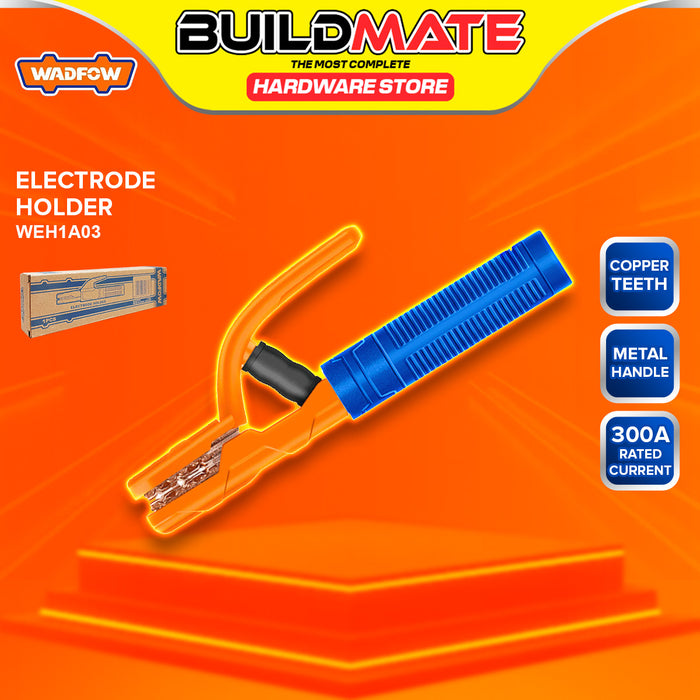 BUILDMATE Wadfow Electrode Holder 200A / 300A Stick Electrode Clamp Welding Rod Holder Stinger Welding Machine Accessories - WHT