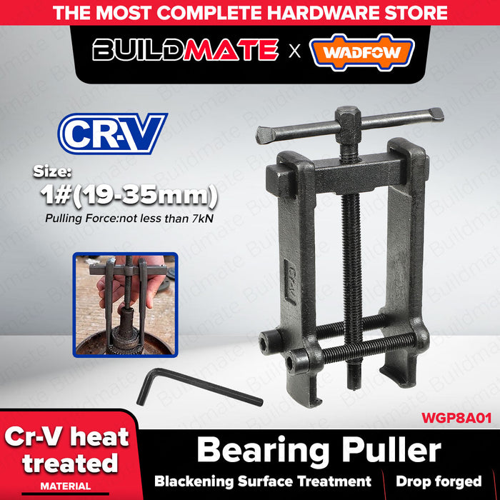 Buildmate x Wadfow Bearing Puller 19-35mm / 24-55mm 2-Jaw Heavy Duty WGP8A01/02 WHT