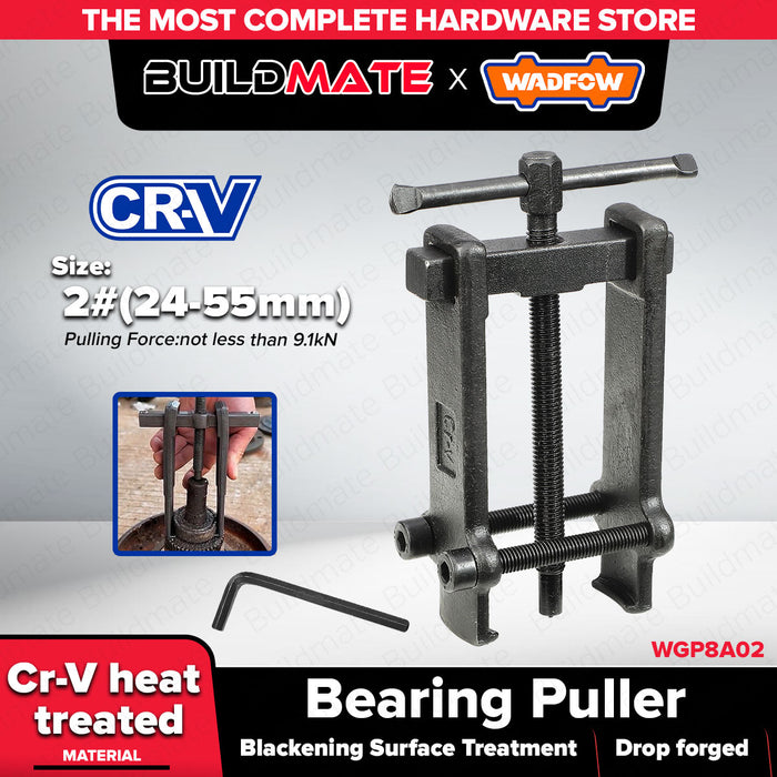 Buildmate x Wadfow Bearing Puller 19-35mm / 24-55mm 2-Jaw Heavy Duty WGP8A01/02 WHT