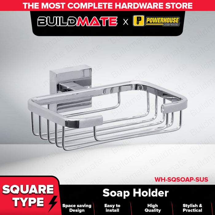 WATERHOUSE by POWERHOUSE Soap Holder Stainless 304  Round Type | Square Type •BUILDMATE• PHWH