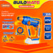 BUILDMATE Wadfow Lithium-Ion Cordless 20V Rotary Hammer 0-850rpm One Button with Two Function Rechargeable Concrete Hammer Drill - WCPT