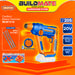 BUILDMATE Wadfow Lithium-Ion Cordless 20V Rotary Hammer 0-850rpm One Button with Two Function Rechargeable Concrete Hammer Drill - WCPT