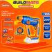 BUILDMATE Wadfow Lithium-Ion Cordless 20V Rotary Hammer 0-850rpm One Button with Two Function Rechargeable Concrete Hammer Drill - WCPT